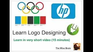 How To Make logo Designs with basic shapes and intersection