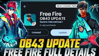 OB 43 UPDATE🔥 FULL DETAILS IN FREE FIRE MAX IN TAMIL