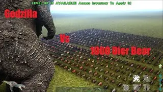Godzilla battle with Bear 