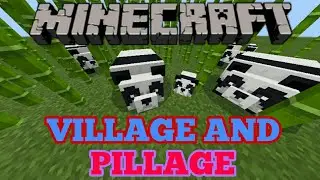 Playing in Minecraft PE: Beta 1.9.0.0 Update Village And Pillage