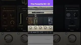 The Powerful RC-20 🔥#aulart #abletonlive #ableton #producer #rc20 #shorts