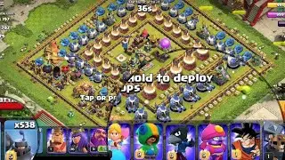MegaKnight Attack in Clash of Clan