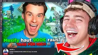 Wir SPENDEN kleinen FORTNITE STREAMERN viel Geld! 🤑🔥