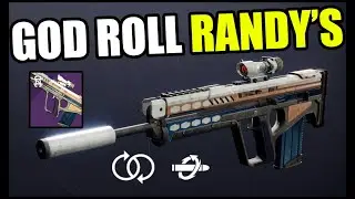 The Randys Should not Be This Good | Randys Throwing knife God roll PPV Review | Destiny 2