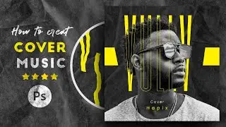 How to Create Music Cover Art + Files - Photoshop Tutorials