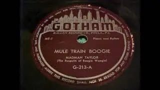 Madman Taylor - Mule Train Boogie 1950