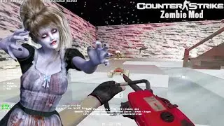 Motoserra vs Zumbi: COMPILADO CS 1.6 Zombie Plague Mod
