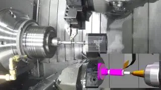 Mill - turn - index G200 | Eureka Virtual Machining 8.5