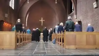 2023.05.06, gebedsdienst monniken Abdijkerk Egmond