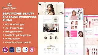 BeautyZone: Beauty Spa Salon WordPress Theme 