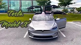 Tesla Model X Tour & Drive | #Tesla #ModelX #ForeignCarFridayy