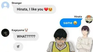Haikyuu texts - Someone confesses to Hinata 🥰😍