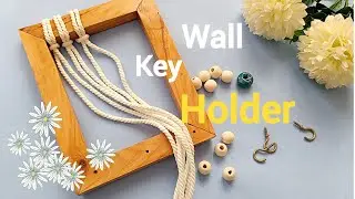 How to weave a simple, stylish and functional makrameh?.trend macrameh.trend holder