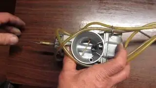 Keihin PWK38 Throttle stuck wide open repair. Устранение клина заслонки.