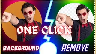 How to remove photo background in just one click tricks !