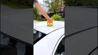 Car Dent Repair with Section Cup  #CarDentRepair #CarMaintenance #AutoHacks #YouTubeShorts