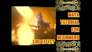 maya fire effect | FIRE effect MAYA| maya vfx | maya dynamics tutorial