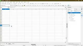 How to Jump to Row in LibreOffice Calc