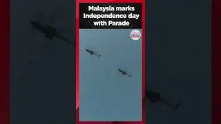 Malaysia Celebrates Independence Day with Military Parade #malaysia #independenceday #militaryparade