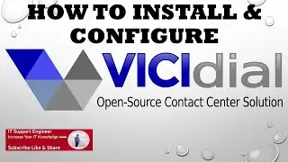 VICI Dial Install and Configure full step by step |  IT Support Engineer | IT Tutorial | omarict