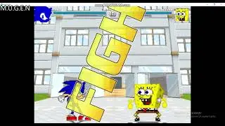 mugen sonic the hedgehog vs Spongebob