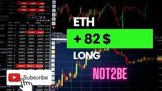 |Торговля на BINANCE| ETH пробой хаев, как НЕ надо торговать! Плохая точка входа (82$)