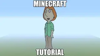 Minecraft Pixel Art Tutorial - Lois Griffin
