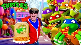 BUILDING TEENAGE MUTANT NINJA TURTLES BOX FORT PIZZERIA!