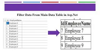How to query from Data Table in Asp.Net | How to filter data from data table in asp.net