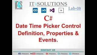 C# Tutorial - DateTimePicker Control Definition and Properties