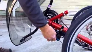Putting on and Taking off a Windwrap XT Fairing from TerraCycle