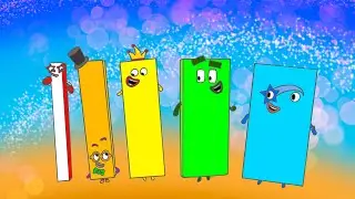 Numberblocks Big Number by Procreate App - numberblocks 50 40