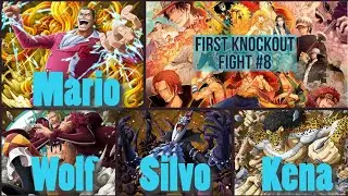 2024 #8 - The First Knockout (Silvo/Mario/Kena/Wolf)  - One Piece Burning Blood