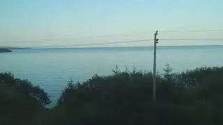 ДОРОГА В ОКНО ПОЕЗДА ИЗ ВАНИНО