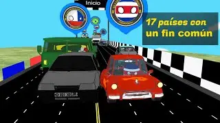 COUNTRYBALLS Latinoamérica, Carrera por la vacunación. primera parte