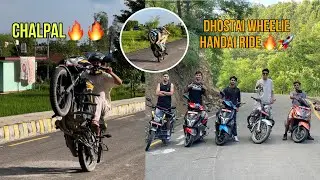 Dhostai Wheelie Handai Ride Haniyoo🔥 || Abhinav Bhattarai