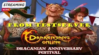 Drakensang Online | 🎉 ANNIVERSARY Festival from Test Server 🎂 ​| LIVE GAMEPLAY 🎮​ #drakensangonline