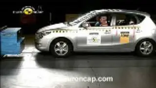 Краш-тест Hyundai i30 от EuroNCAP. Фронтальный удар