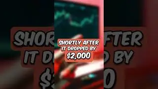 Why did Bitcoin rise and drop by $2,000 in just a minute? #shorts #bitcoin #stockmarket
