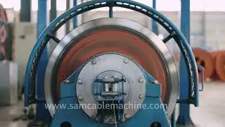 Real shots of the workshop of a Chinese wire and cable factory