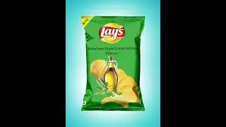 Chips #packaging Design in Illustrator Tutorial | Product Packaging and mockup