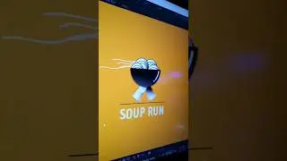 soup bowl running animation in after effects #logoanimation #animation