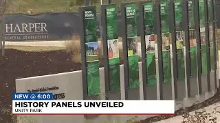 History panels unveiled at Unity Park