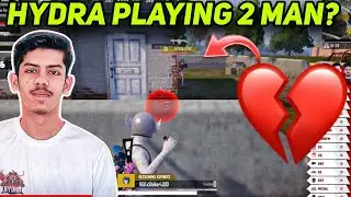 HYDRA PLAYING 2 MAN 😥 IN UPTHRUST BGMI ?