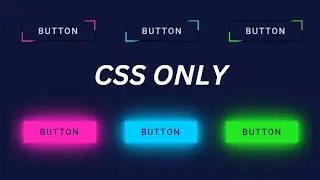How To Create Button Ribbon & Glowing Effect Using Html & Css