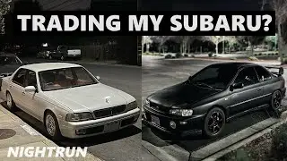 NISSAN LAUREL C34 or SUBARU 2.5RS GC8 ? | NIGHTRUN