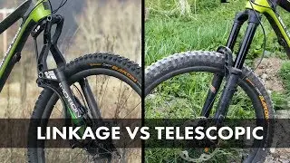 Motion Ride E18 VS MRP Ribbon Coil - Linkage VS Telescopic Enduro Fork