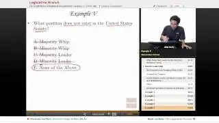 "Legislative Branch" | AP US Government with Educator.com
