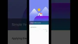 Best samsung galaxy themes : simple yellow sunrise theme.#samsungthemes