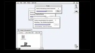 "Mac OS 8 Revealed" - Copland Concept Animations